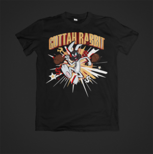 Bank robber rabbit shirt design | T-shirt Design by Pharsheed