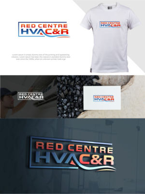 Red centre HVAC&R | Logo Design by SigmaStudio