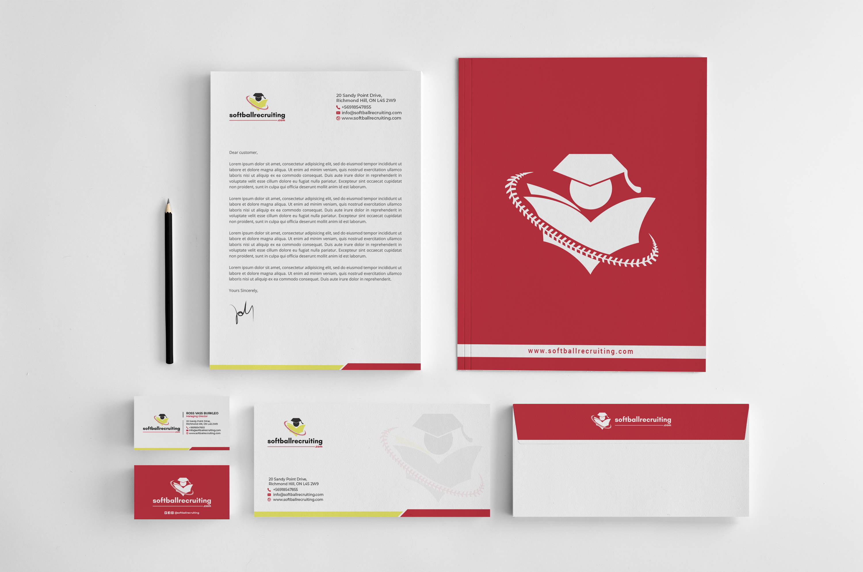 Stationery Design by R.design for this project | Design #26794482