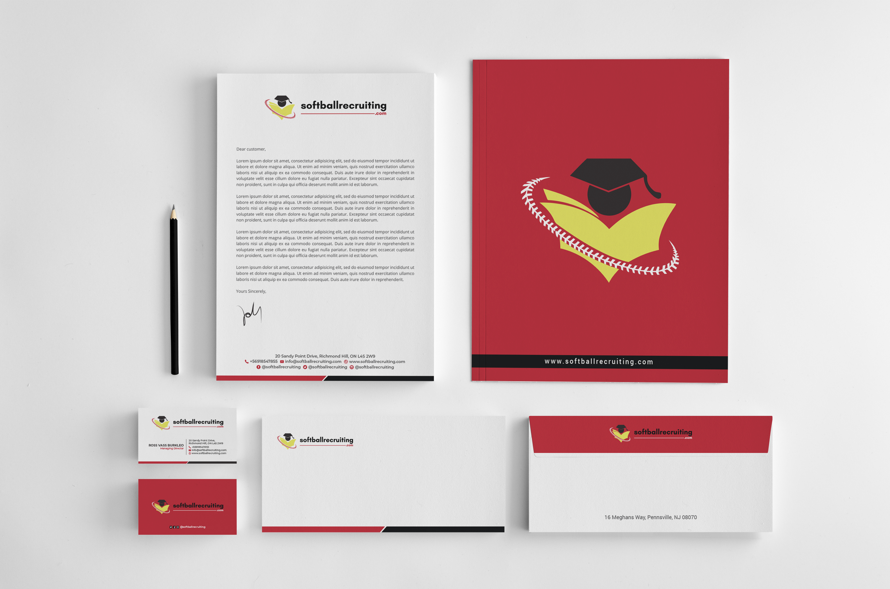 Stationery Design by R.design for this project | Design #26795181