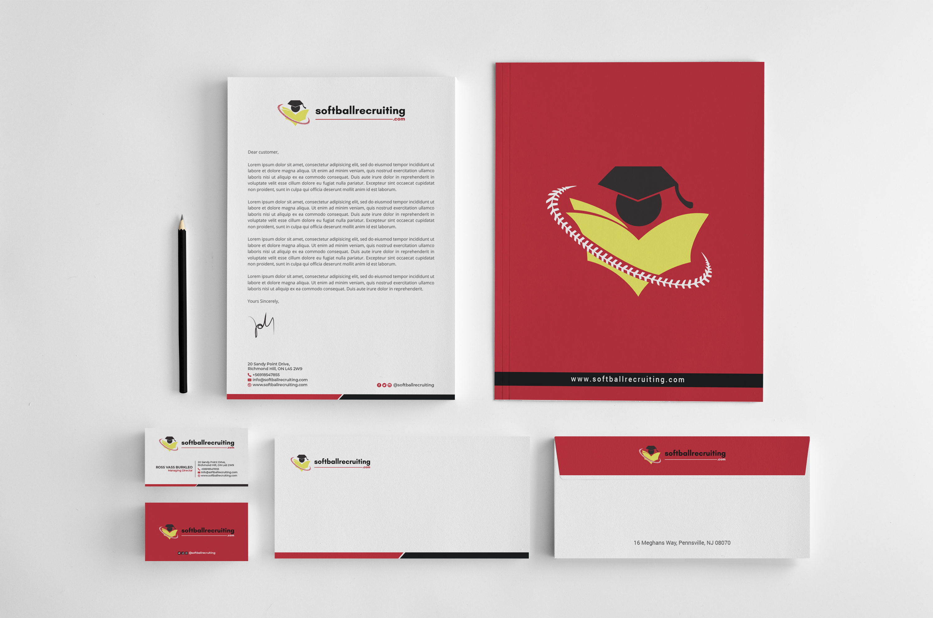 Stationery Design by R.design for this project | Design #26795201