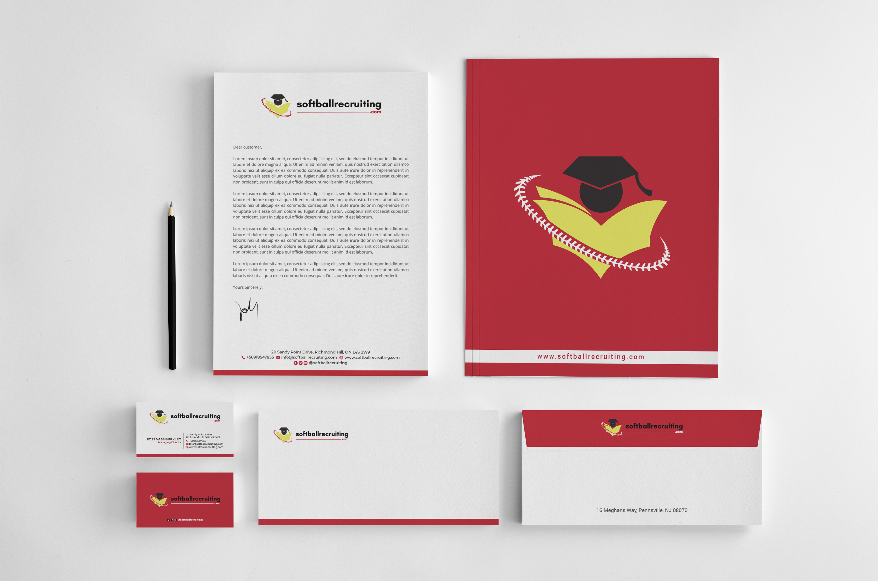 Stationery Design by R.design for this project | Design #26813018