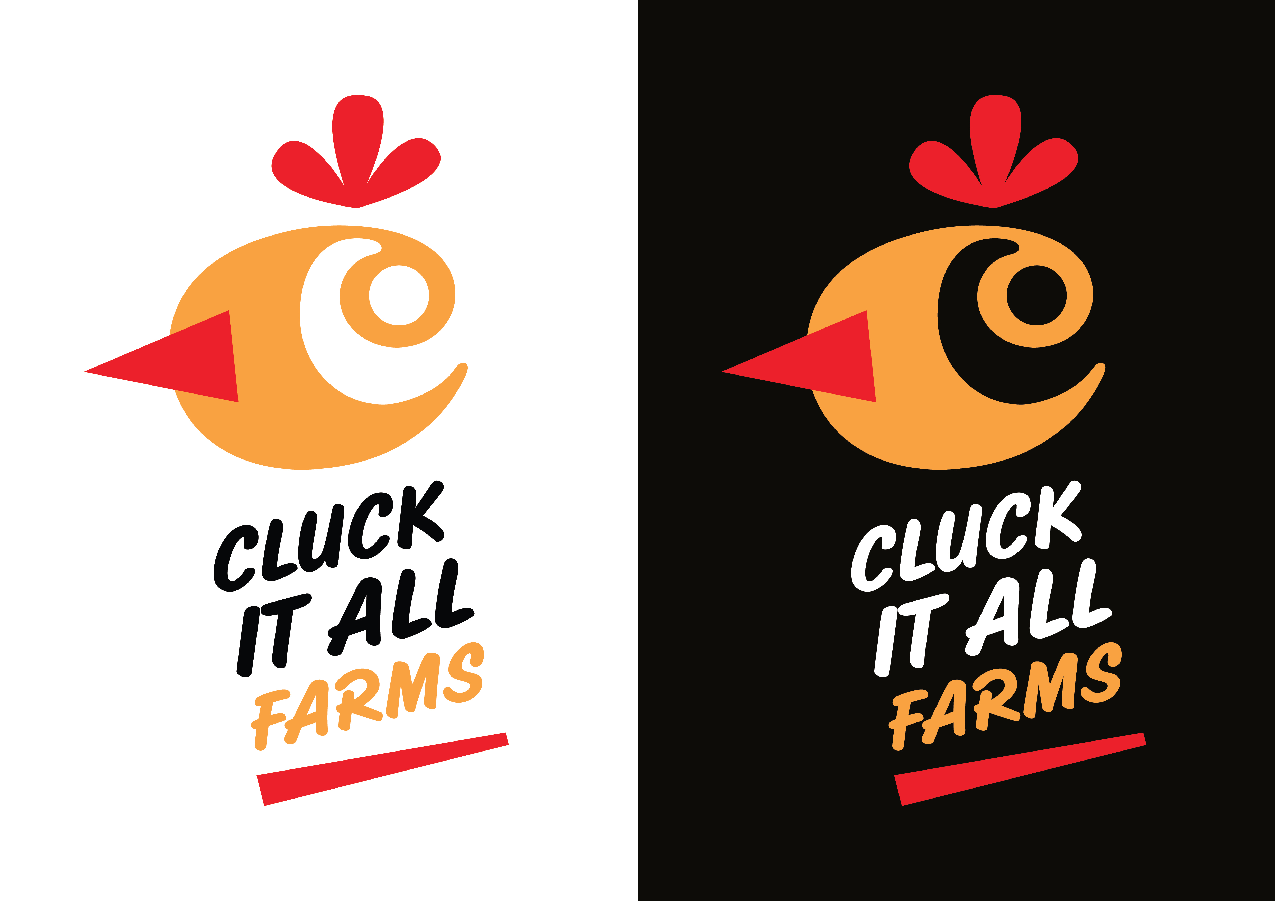 Diseño de Logo por bebe.taureau para Cluck It All Farms | Diseño #26797741