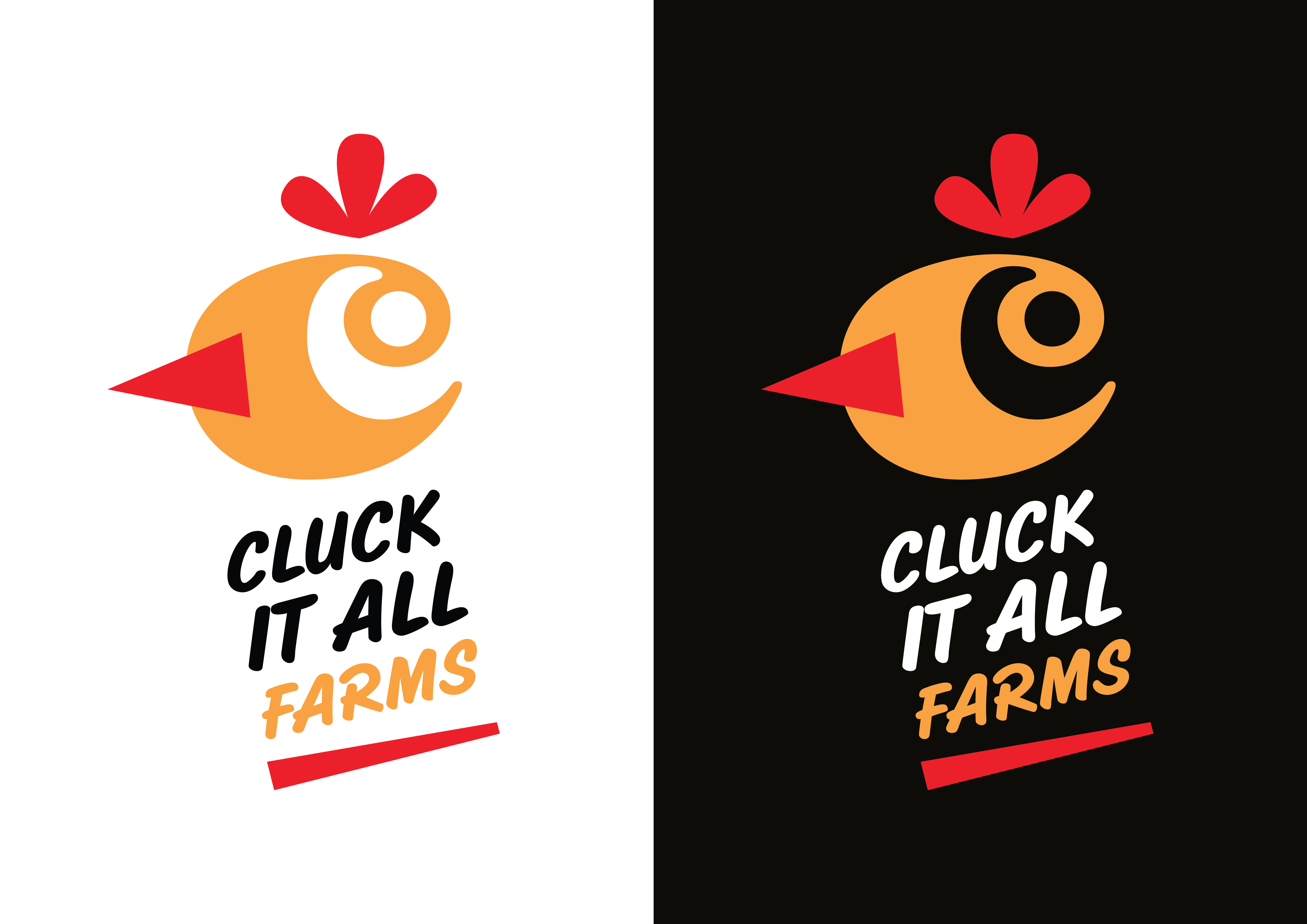 Logo Design by bebe.taureau for Cluck It All Farms | Design #26797788