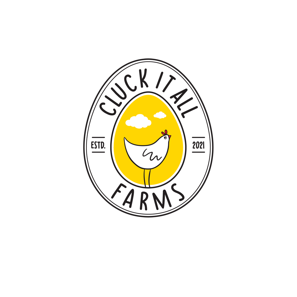 Diseño de Logo por Samantha Ward Design para Cluck It All Farms | Diseño: #26804221