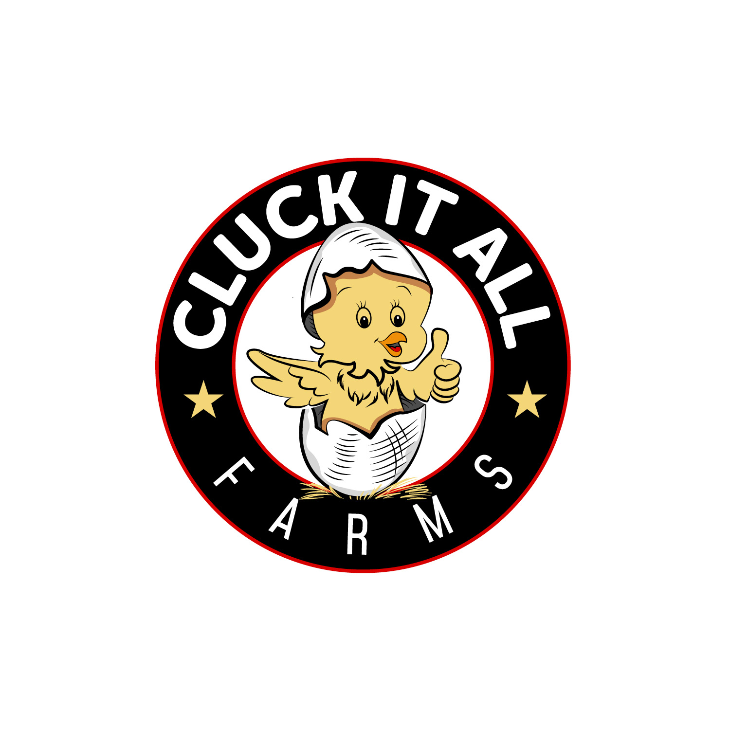 Logo Design by AinebAyoub for Cluck It All Farms | Design #26788956