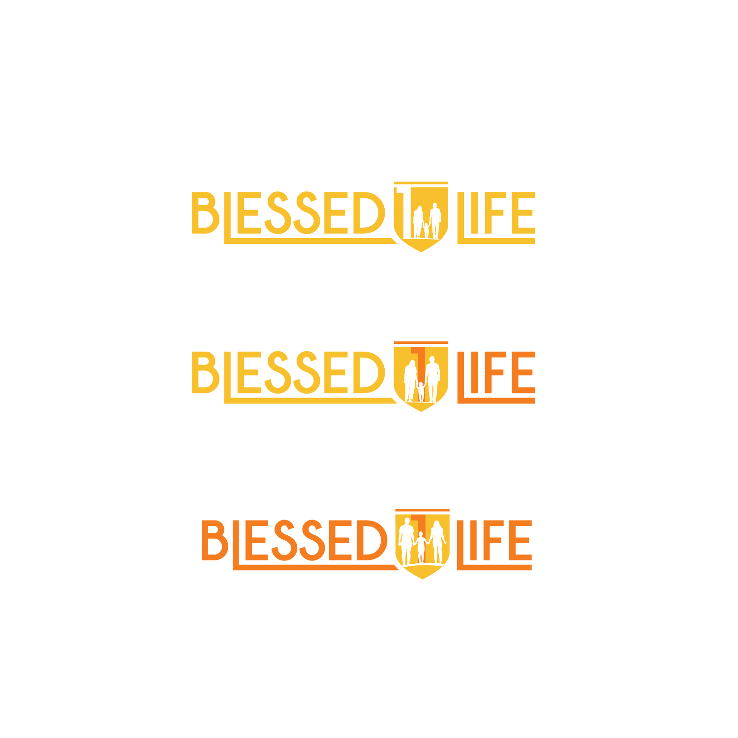 Logo Design by sankar999 for 1 Blessed Life | Design #26795137