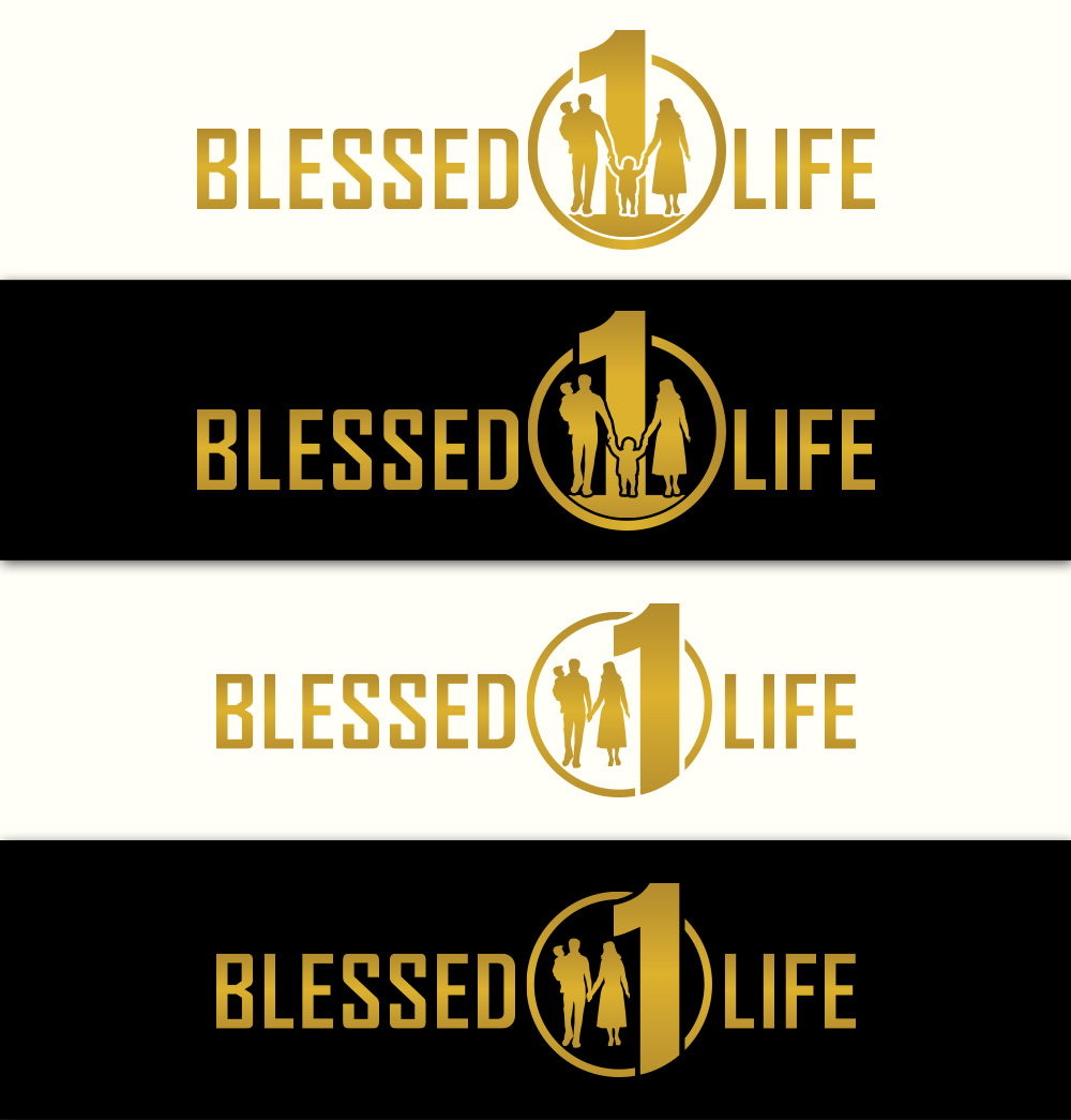 Logo Design by dk_Grafika for 1 Blessed Life | Design #26801598