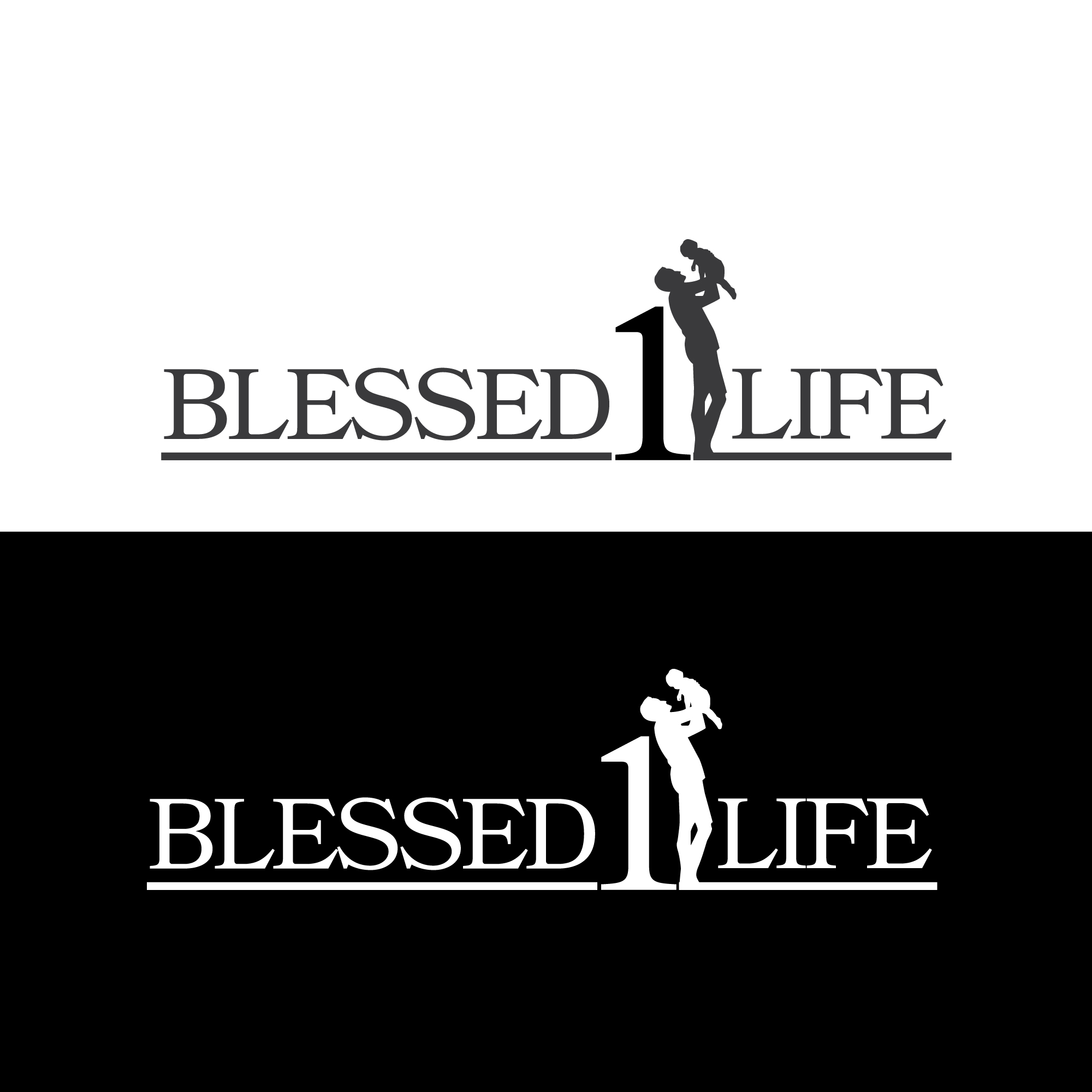 Logo Design by sherman for 1 Blessed Life | Design #26785491