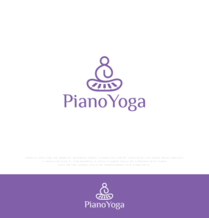 PianoYoga | Diseño de Logo por ecorokerz