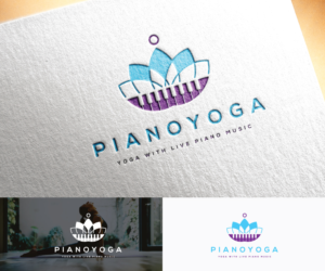 PianoYoga | Diseño de Logo por step forward 2