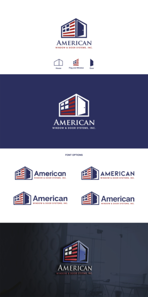 American Window & Door Systems, Inc. | Logo Design by Farqaleit™