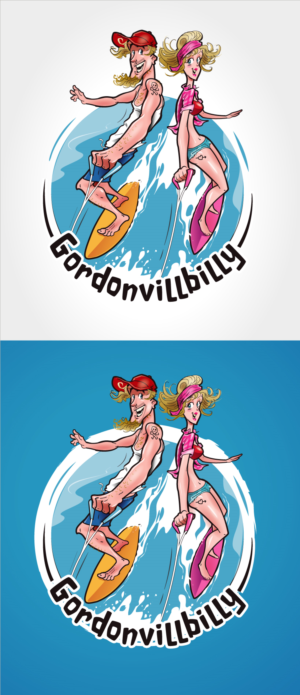 Gordonvillbillys - Cartoon Characters representing Gordonville, Texas Residents | Design Graphique par Suprakash 3
