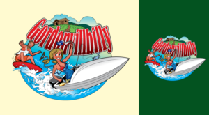 Gordonvillbillys - Cartoon Characters representing Gordonville, Texas Residents | Design Graphique par ally designs