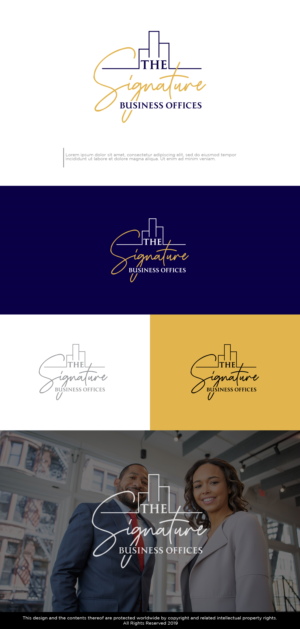 The Signature ( Business Offices ) | Diseño de Logo por Kim Ji