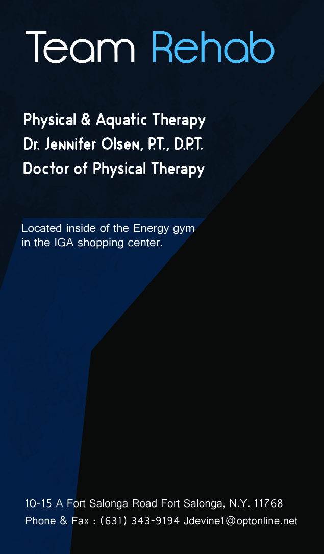 Business Card Design by yossef gamal for Team Rehab Physical Therapy, P.C. | Design #3056999