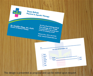 Business Card Design by rustee