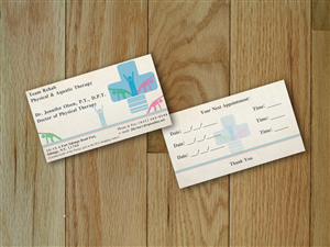 Business Card Design by Ink and Graphite for Team Rehab Physical Therapy, P.C. | Design #3078950