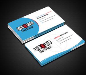 Lock 'N' Load Electrical (If possible) | Diseño de Tarjeta de Presentación por Blue Sparrow