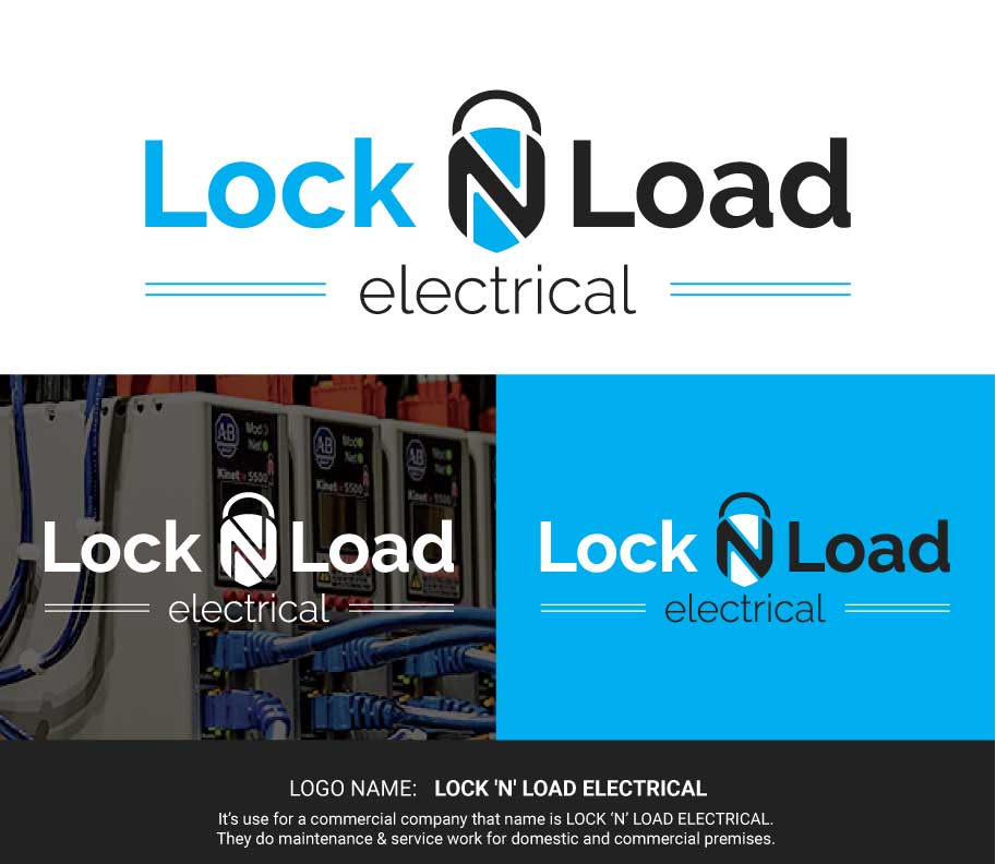 Business Card Design by Creative Stock for Lock 'N' Load Electrical | Design #26825312