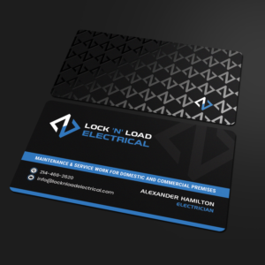 Visitenkarten-Design von Sandaruwan für Lock 'N' Load Electrical | Design #26790327