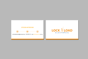 Business Card Design by Creations Box 2015 for Lock 'N' Load Electrical | Design: #26795465