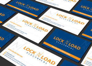 Business Card Design by Creations Box 2015 for Lock 'N' Load Electrical | Design: #26795509