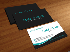 Business Card Design by Creations Box 2015 for Lock 'N' Load Electrical | Design: #26795522