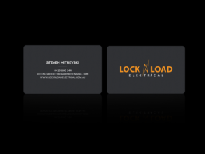 Business Card Design by Creations Box 2015 for Lock 'N' Load Electrical | Design: #26795534