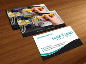 Business Card Design by Creations Box 2015 for Lock 'N' Load Electrical | Design: #26796014