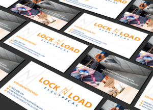 Business Card Design by Creations Box 2015 for Lock 'N' Load Electrical | Design: #26796020