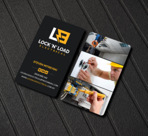 Business Card Design by Creations Box 2015 for Lock 'N' Load Electrical | Design: #26796021