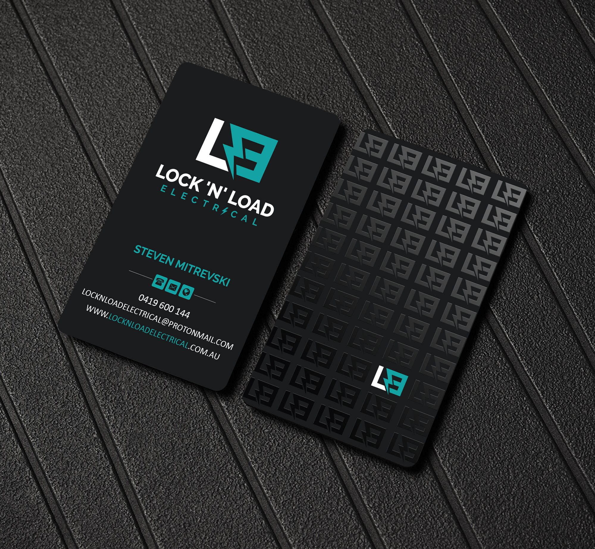 Business Card Design by Creations Box 2015 for Lock 'N' Load Electrical | Design: #26799127