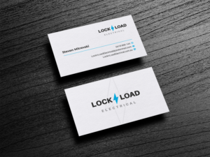 Business Card Design by HYPdesign for Lock 'N' Load Electrical | Design: #26794745
