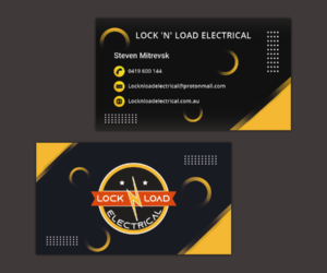 Lock 'N' Load Electrical (If possible) | Visitenkarten-Design von Ahmed Graphics