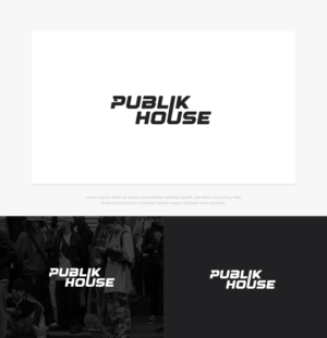 Publik House | Design de Logo par mintcreative