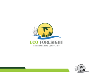 Eco Foresight  Environmental Consulting | Logo Design by Fat Bat Man