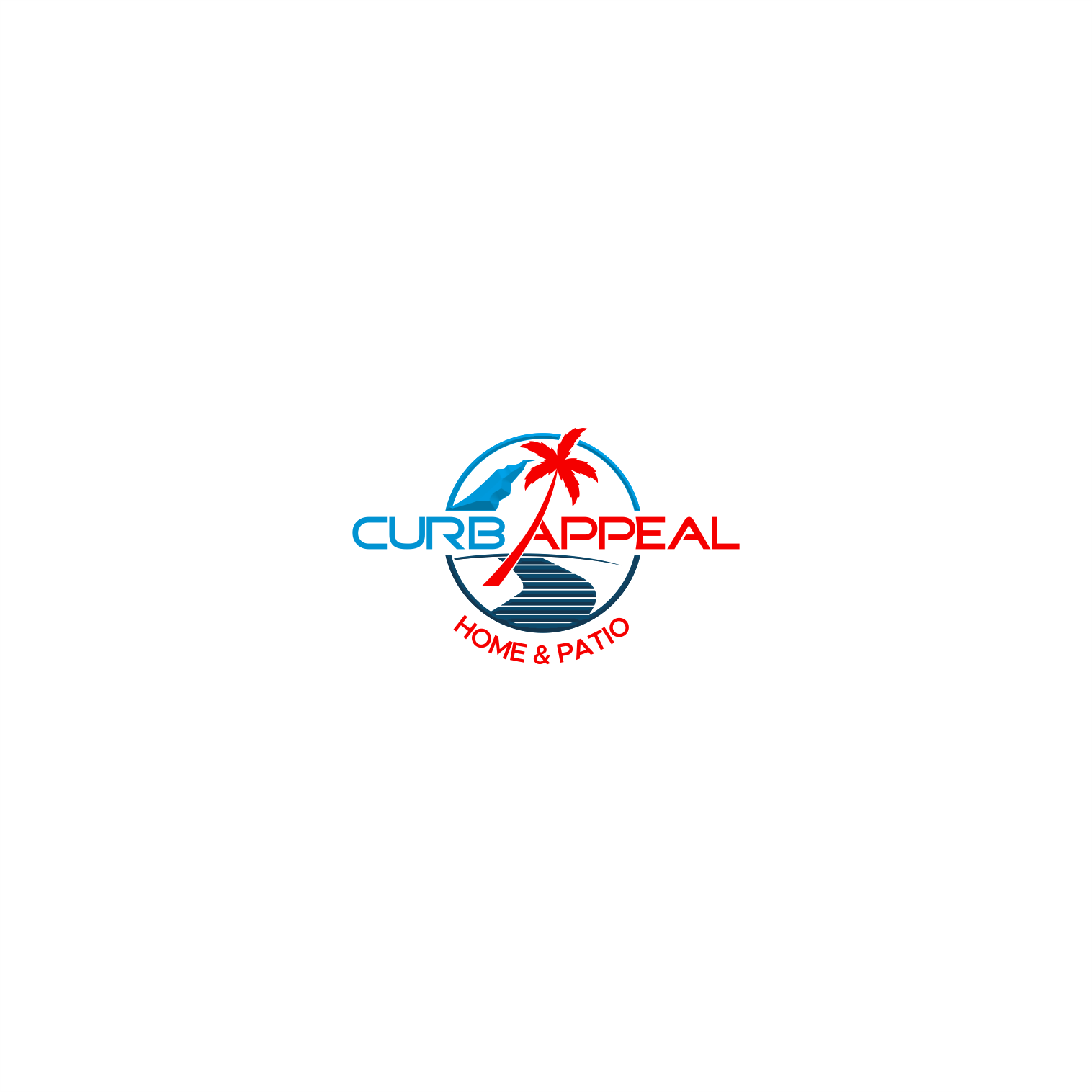 Logo-Design von Arham Hidayat für Curb Appeal Hardscaping LLC | Design #26804808