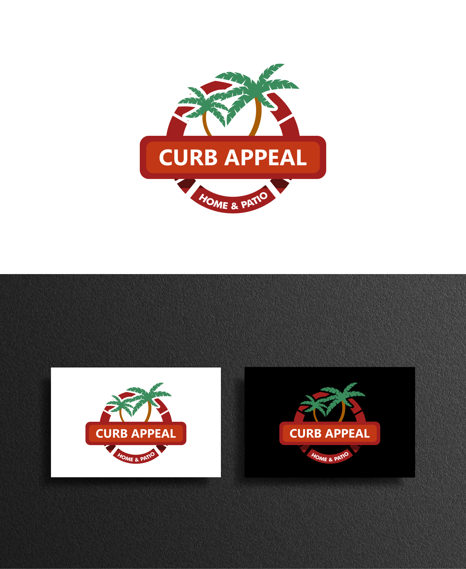 Logo Design by Omee for Curb Appeal Hardscaping LLC | Design #26825061