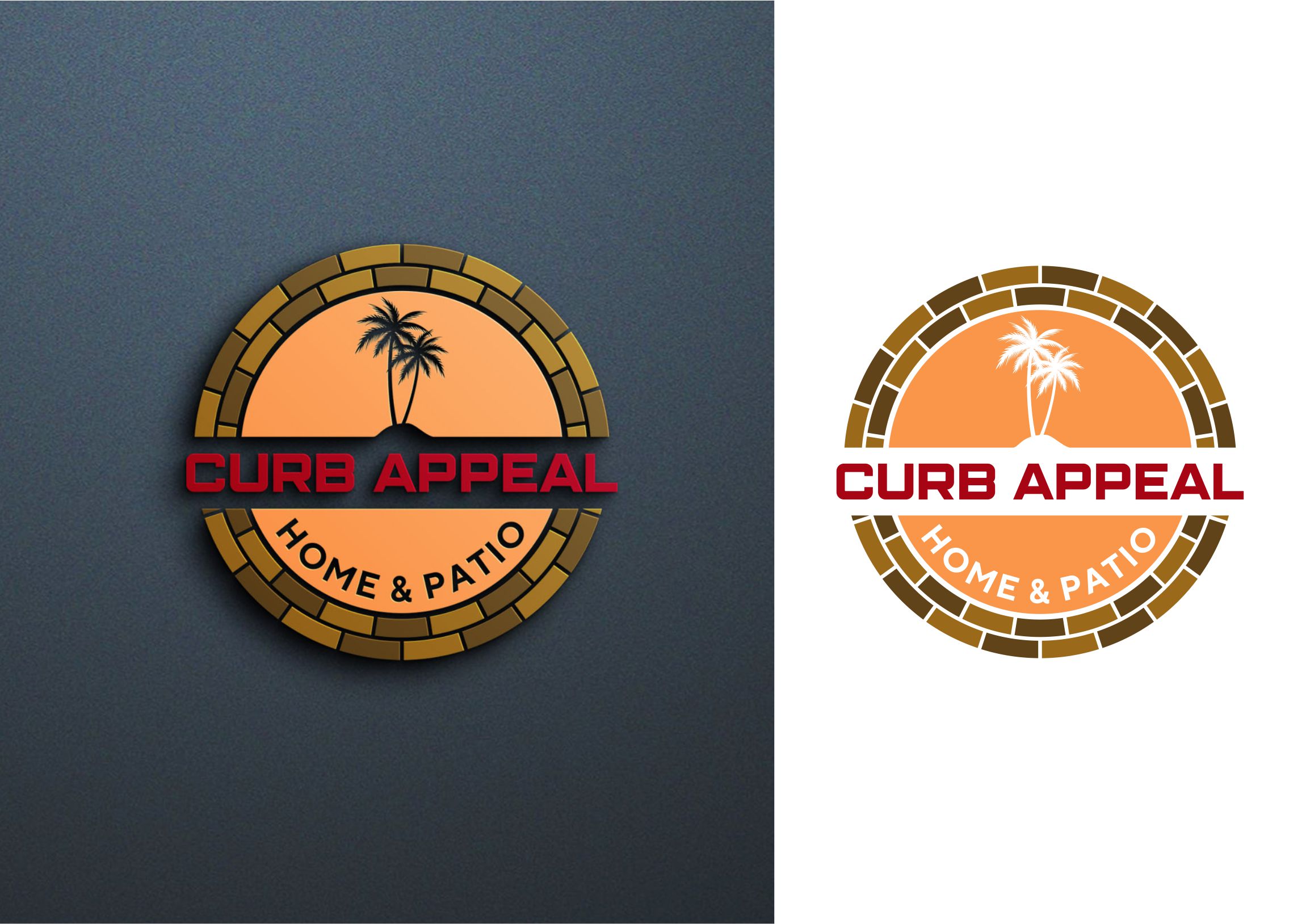 Logo Design by ammar_ed for Curb Appeal Hardscaping LLC | Design #26791797