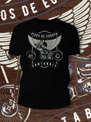 Moto picos camiseta | Diseño de Camiseta por Taho Design