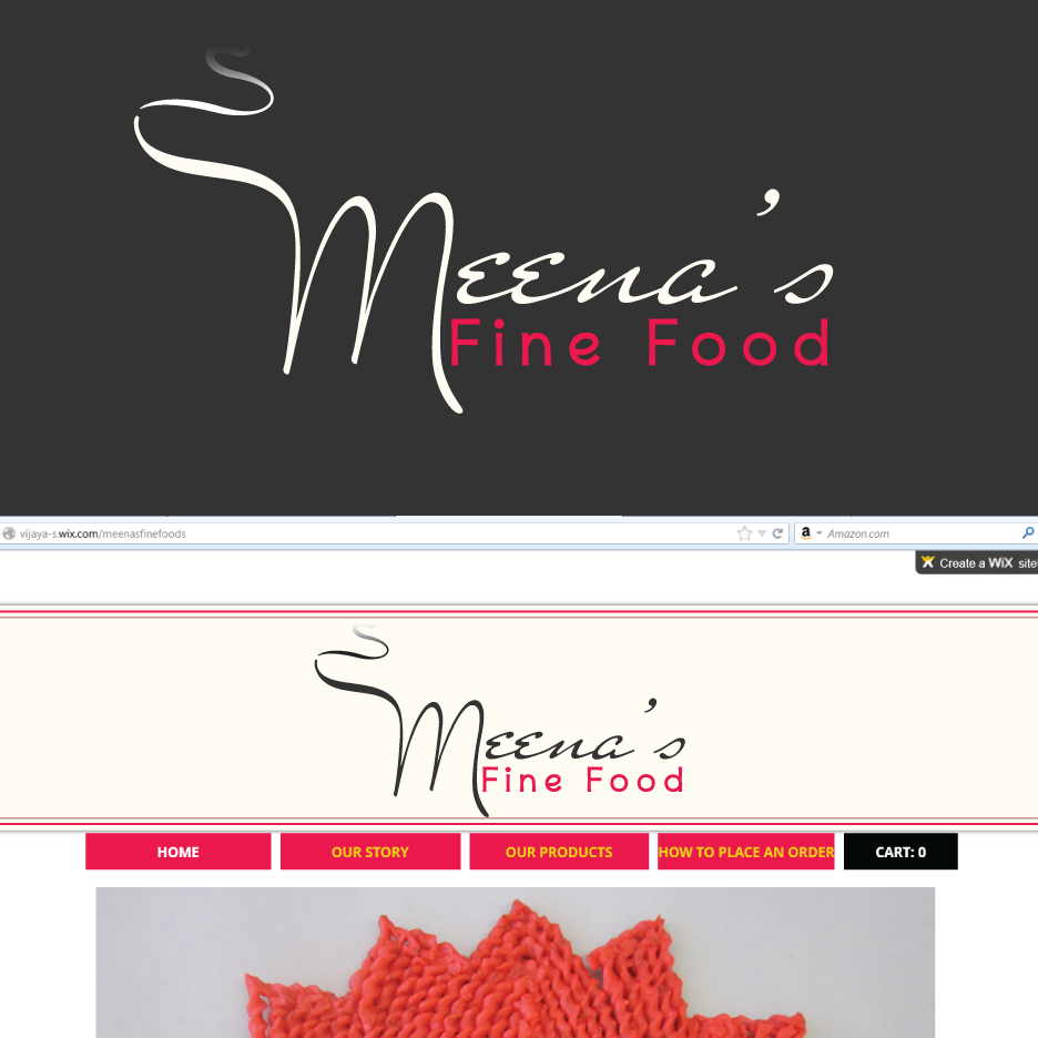 Logo Design by Bling Connect Ink for Meena's Fine Foods | Design #3051497