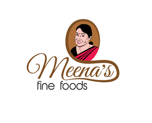 Logo Design by Bling Connect Ink for Meena's Fine Foods | Design: #3076595