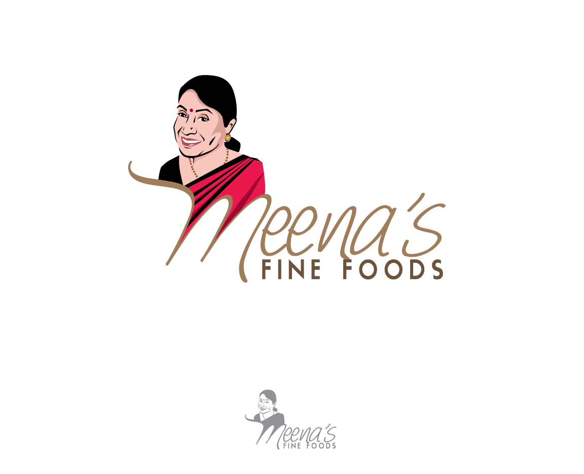 Logo Design by Bling Connect Ink for Meena's Fine Foods | Design #3076724