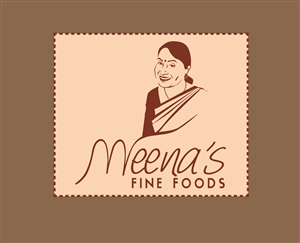 Logo Design by Bling Connect Ink for Meena's Fine Foods | Design: #3082101