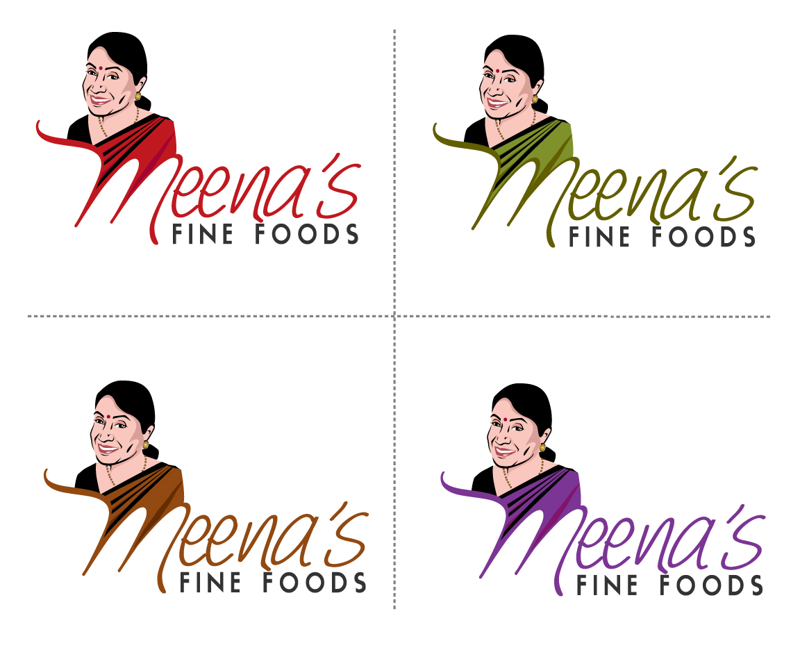 Logo Design by Bling Connect Ink for Meena's Fine Foods | Design #3089638
