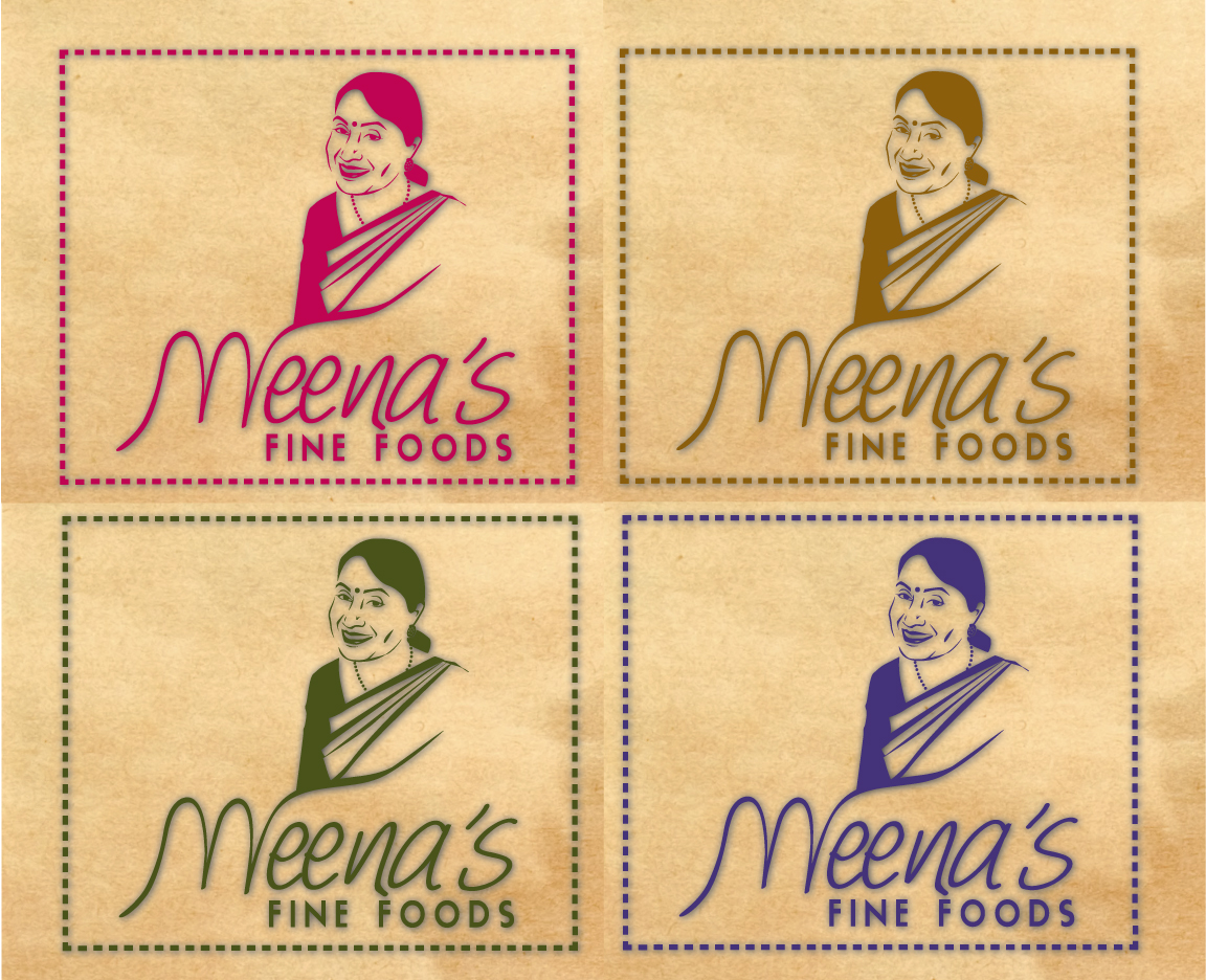 Logo Design by Bling Connect Ink for Meena's Fine Foods | Design #3089645