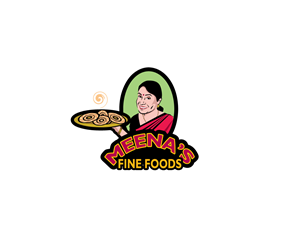 Logo Design by Bling Connect Ink for Meena's Fine Foods | Design: #3091338