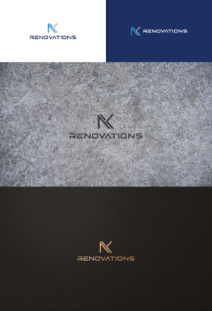 NK Renovations | Logo Design by Paperfox Designs