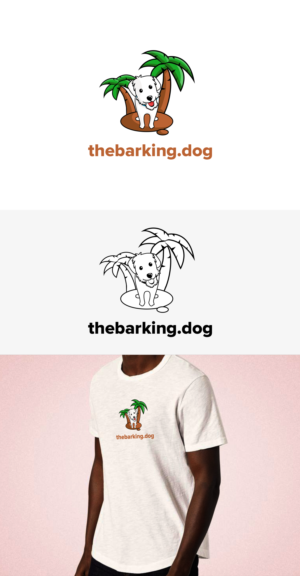 thebarking.dog or The Barking Dog | Logo-Design von Omee